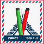 ISK032 Cigarette électronique Jetable 1000 Puffs disposable pod jetable